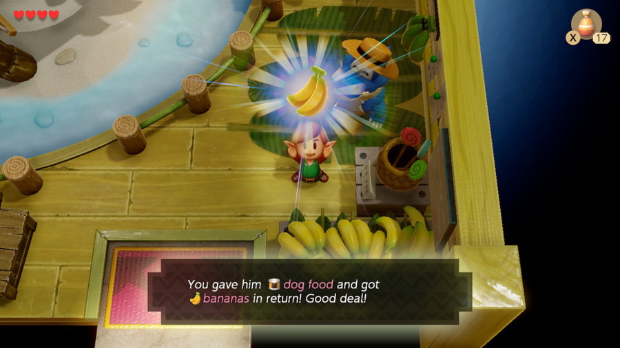Link's Awakening Switch Trading Sequence Bananas