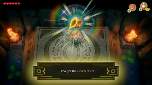 Link's Awakening Switch Conch Horn