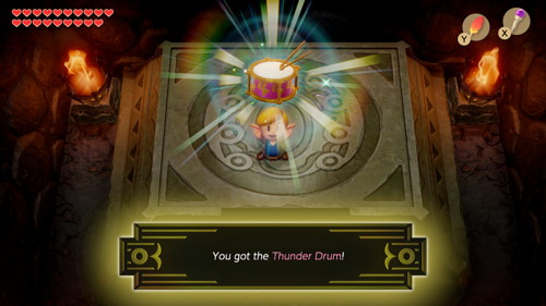 Link's Awakening Switch Thunder Drum