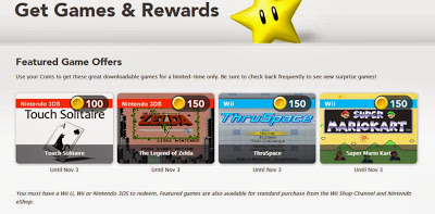 Club Nintendo October Rewards