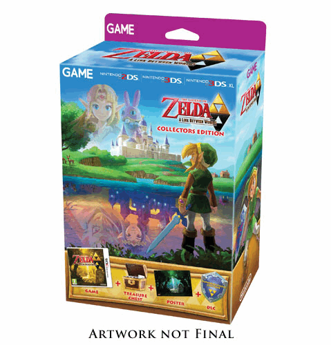 GAME Exclusive A Link Between Worlds Collectors Edition