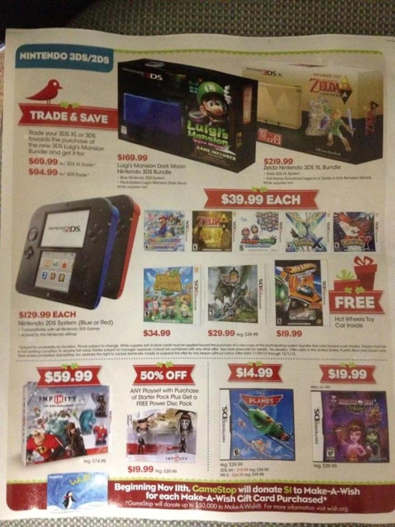 GameStop Black Friday Ad