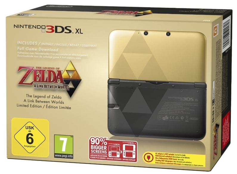 German A Link Between Worlds 3DS XL