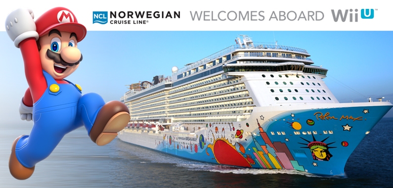 Norwegian Cruise Line and Nintendo Expand Partnership to Bring Wii U Gaming Fun to Ships