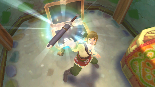 Link Receives A Sword