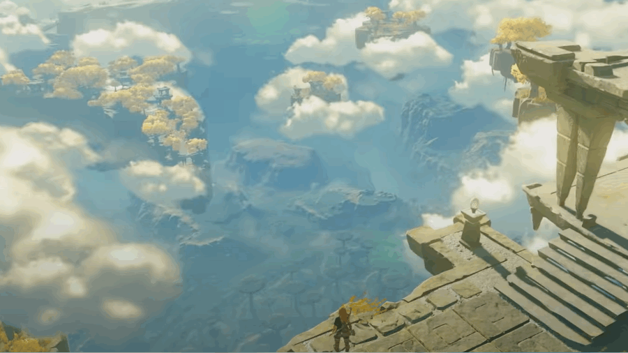 Breath of the Wild Sequel Sky View
