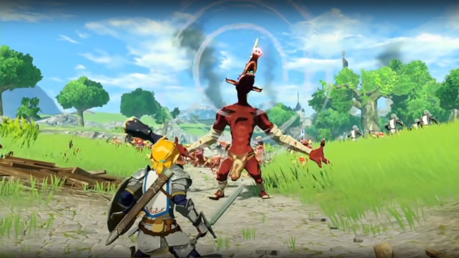 Hyrule Warriors Age of Calamity Switch