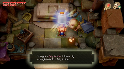 Link's Awakening Switch Fairy Bottles