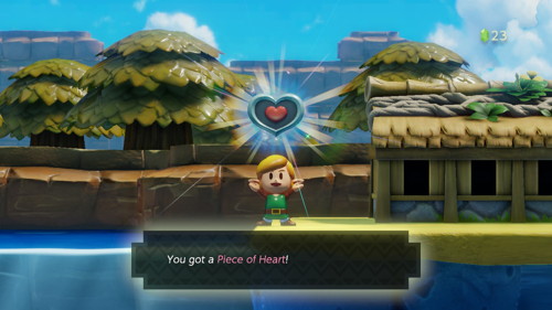 Link's Awakening Switch Heart Pieces