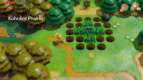 Link's Awakening Switch Heart Pieces