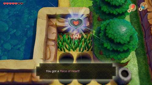 Link's Awakening Switch Heart Pieces