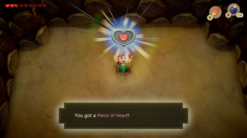 Link's Awakening Switch Heart Pieces