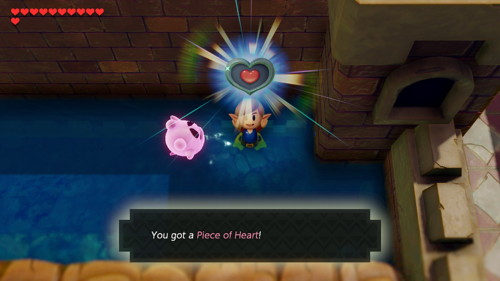 Link's Awakening Switch Heart Pieces