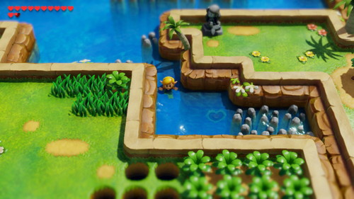 Link's Awakening Switch Heart Pieces