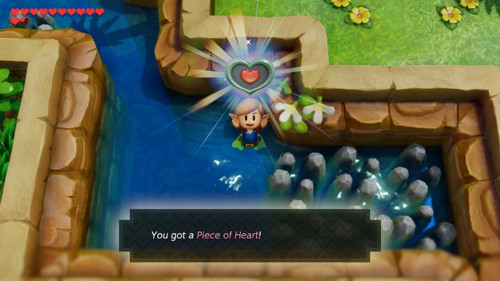 Link's Awakening Switch Heart Pieces