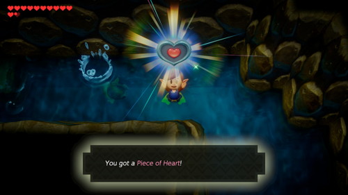 Link's Awakening Switch Heart Pieces
