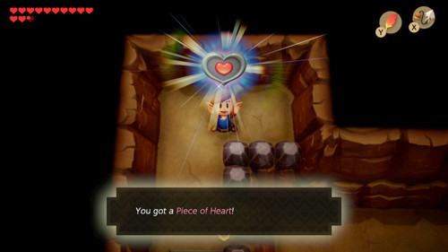 Link's Awakening Switch Heart Pieces