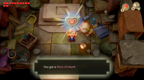 Link's Awakening Switch Heart Pieces