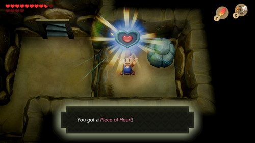 Link's Awakening Switch Heart Pieces
