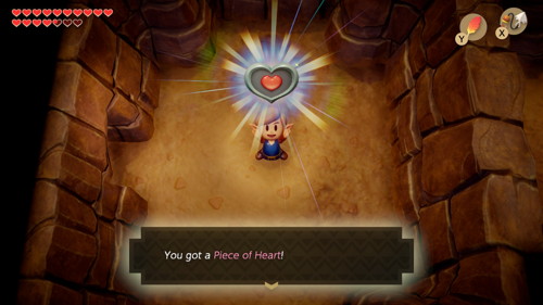 Link's Awakening Switch Heart Pieces