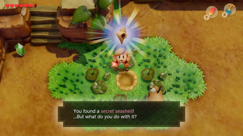 Link's Awakening Switch Secret Seashells