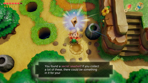 Link's Awakening Switch Secret Seashells