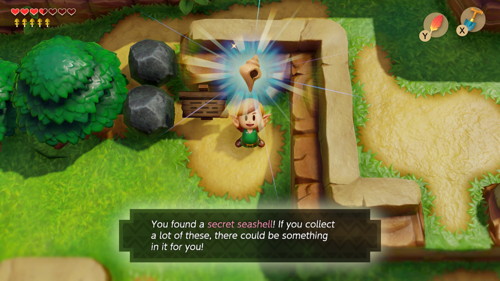 Link's Awakening Switch Secret Seashells
