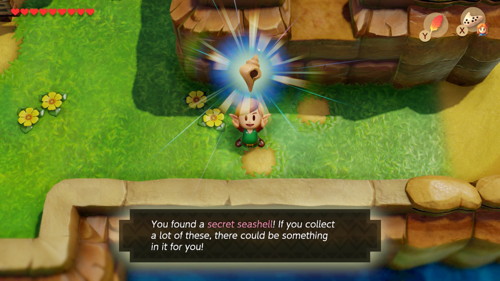 Link's Awakening Switch Secret Seashells