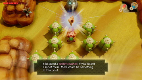 Link's Awakening Switch Secret Seashells