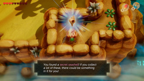 Link's Awakening Switch Secret Seashells