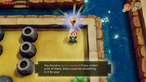 Link's Awakening Switch Secret Seashells
