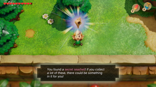 Link's Awakening Switch Secret Seashells