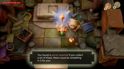 Link's Awakening Switch Secret Seashells