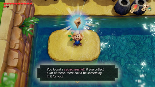 Link's Awakening Switch Secret Seashells