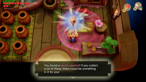 Link's Awakening Switch Secret Seashells