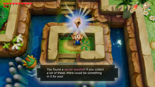 Link's Awakening Switch Secret Seashells