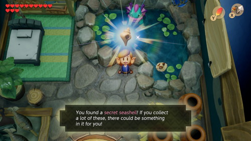 Link's Awakening Switch Secret Seashells