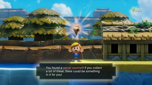 Link's Awakening Switch Secret Seashells