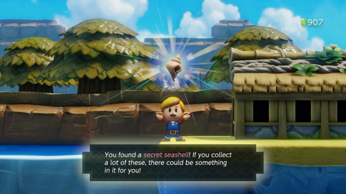 Link's Awakening Switch Secret Seashells
