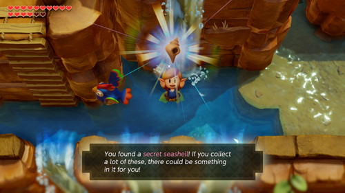 Link's Awakening Switch Secret Seashells