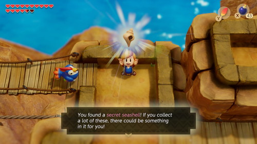 Link's Awakening Switch Secret Seashells