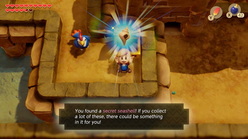 Link's Awakening Switch Secret Seashells