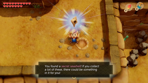 Link's Awakening Switch Secret Seashells