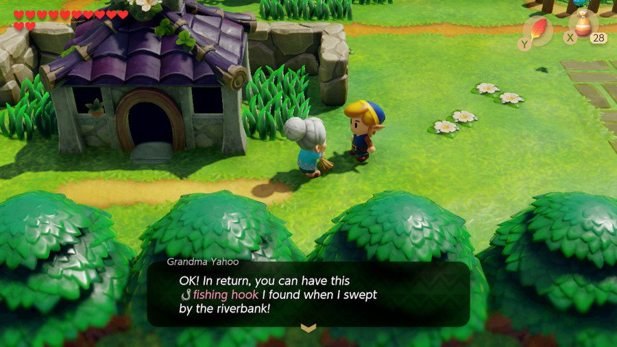 Link's Awakening Switch Trading Sequence Fishing Hook