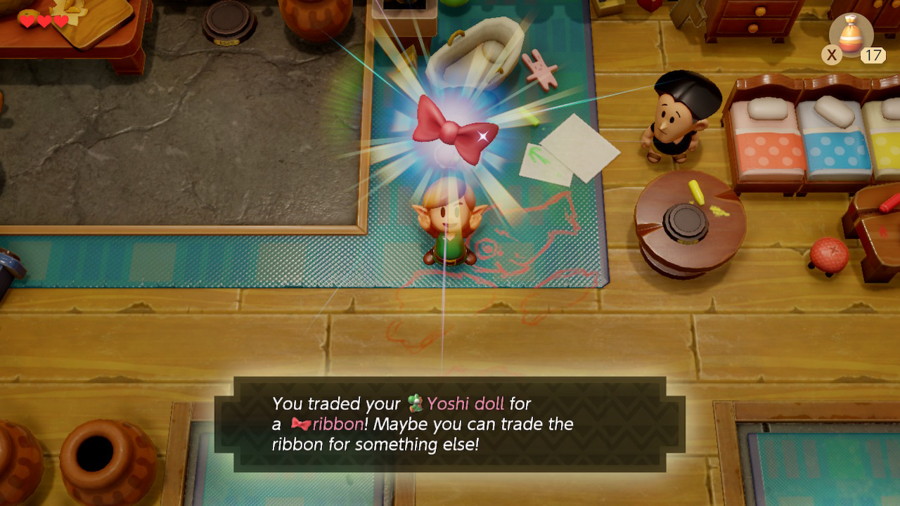 Link's Awakening Switch Trading Sequence Ribbon