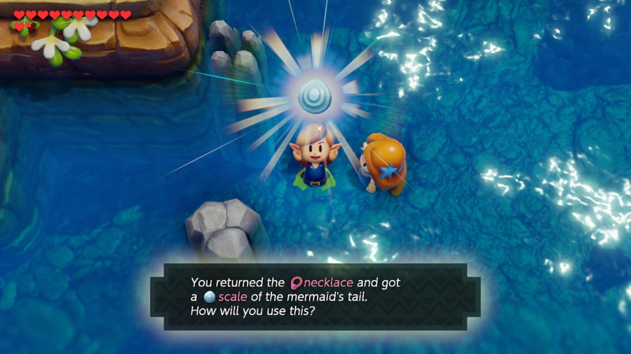 Link's Awakening Switch Trading Sequence Scale