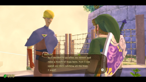 Skyward Sword HD Beedle's Missing Beetle
