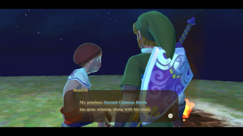 Skyward Sword HD Beedle's Missing Beetle