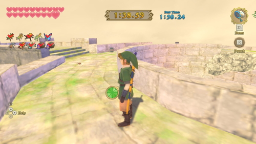 Skyward Sword HD Bug Catching Minigame