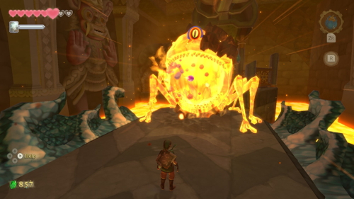 Skyward Sword Bosses Scaldera
